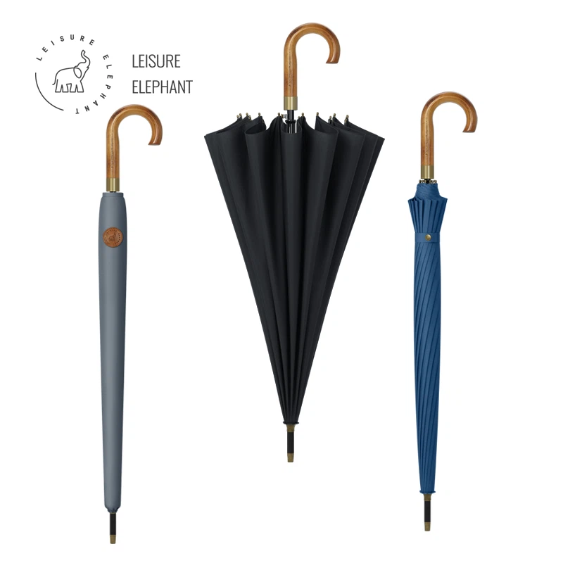 Umbrella with Hook Handle1 Umbrella with Hook Handle1