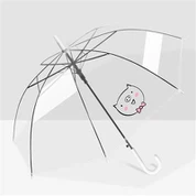 Umbrella tal-kartun trasparenti